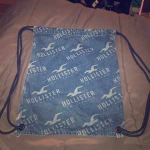 Hollister drawstring bag